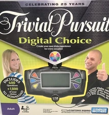 Trivial Pursuit Digital Choice Adult Board Game New Twist Brand New Great Gift