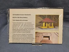 Gray Gables Railroad Station N Scale Kit Bourne Massachusetts