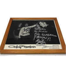 Cold Fusion Band Autograph Photo With Frame