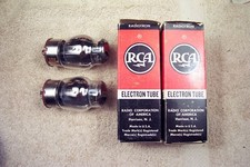 2, NEW, RCA- Tung Sol USA 6550, solid plate, match pr, gain  current, KT-88 eq