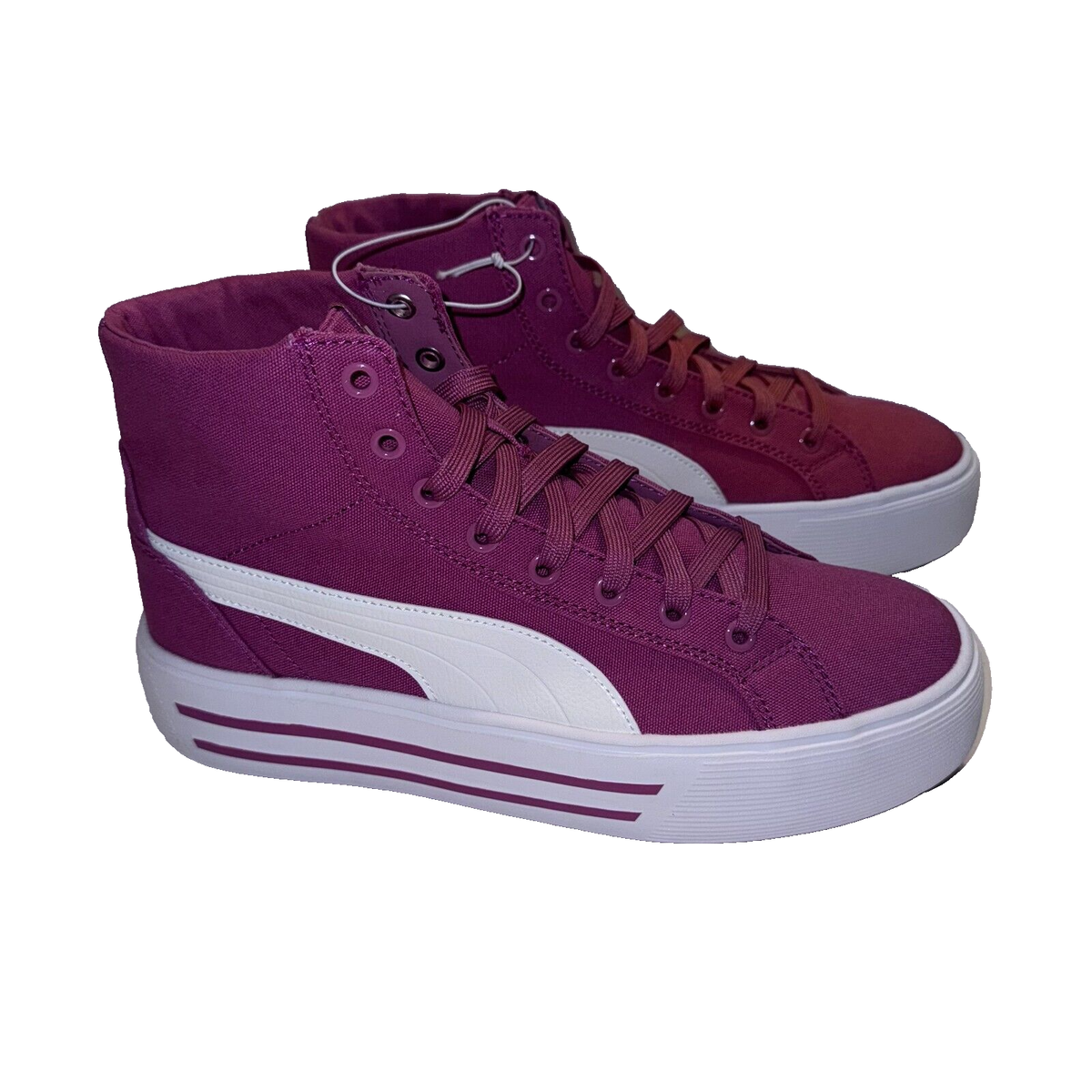 Pink Puma Shoes For Women High Tops Puma Womens Size 10 Sneakers