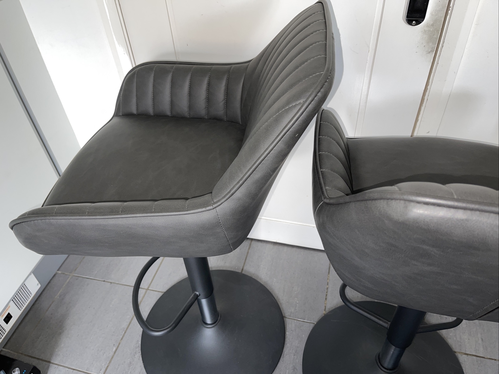 2 x JOHN LEWIS BROOKS GAS LIFT STOOLS COLLECTION BHAM eBay