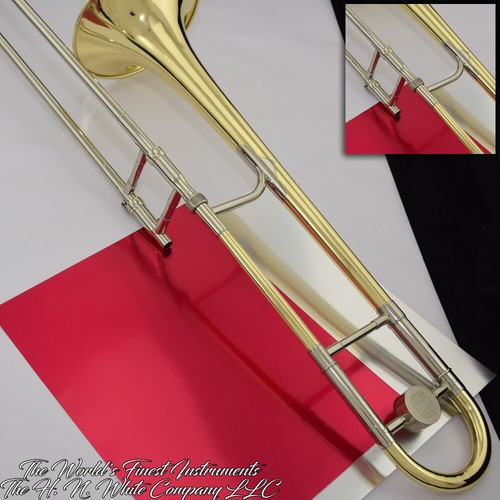 1955 Vintage King H. N. White 3B Concert Trombone PLAYER SN:371594 - Picture 8 of 14