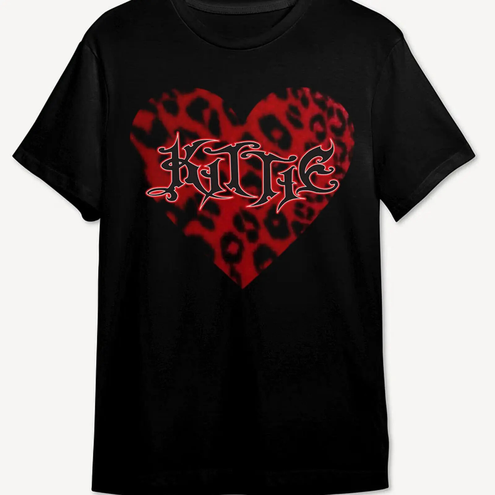 T-shirt Noir Unisexe En Coton - Imprimé Kittie Band - Tailles S à 5XL - Fabriqué Aux États-Unis
