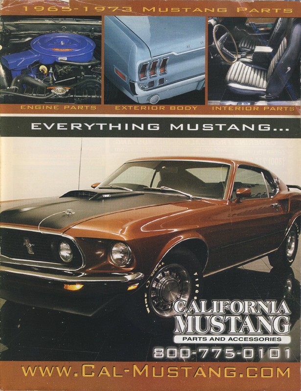 California Mustang Parts and Accesories - 2008-2009 Edition