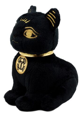 Ebros kleine ägyptische klassische Gottheit Göttin Bastet Katze Plüschtier weich Ubasti Bast - Bild 4 von 5