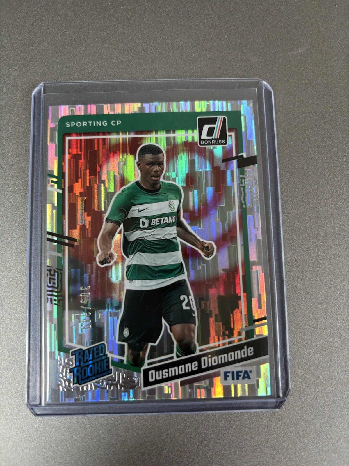 2023-24 Donruss Soccer #190 SILVER Ousmane Diomande 305/349 RC Rookie