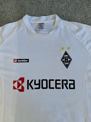 Lotto Kyocera Borussia Monchengladbach Soccer White Home Jersey