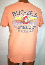 BUC-EE'S Find Your Melody In Tennessee T-SHIRT M Funny Beaver Gas Station