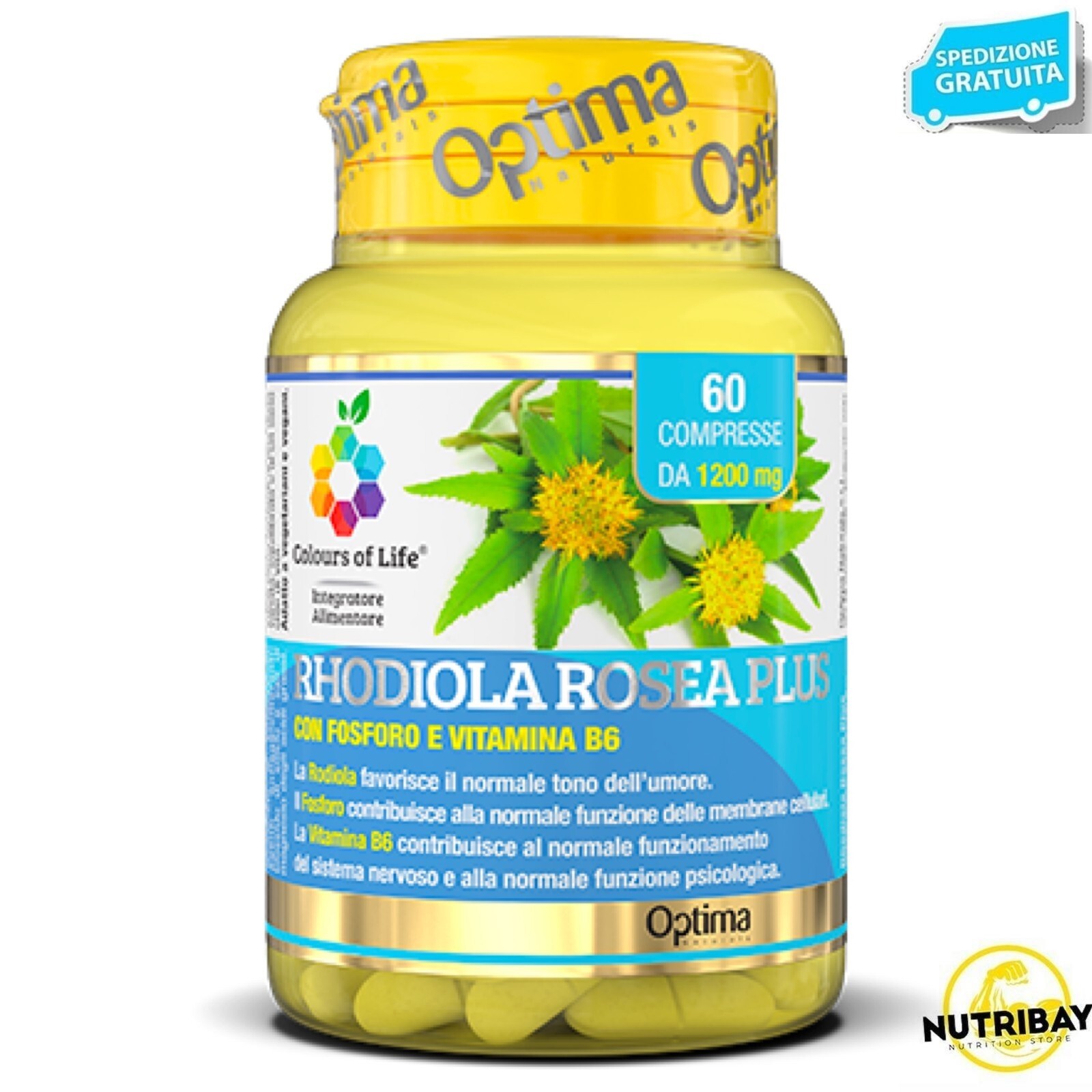 OPTIMA RHODIOLA ROSEA PLUS 60 cpr