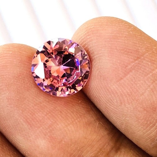 2.00 Carat Pink Diamond! Beautiful Ring Size Round Shape Diamond Loose Gemstone - Picture 9 of 9