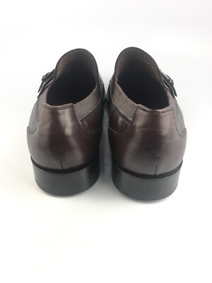 E.T. Wright Mens Sz 12 A- Slip-On Cordovan Brown Leather  display picture 2