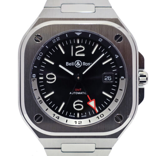 Bell & Ross BR05 GMT BR05G-BL-ST/SST Men's Automatic #U312 - Picture 1 of 10