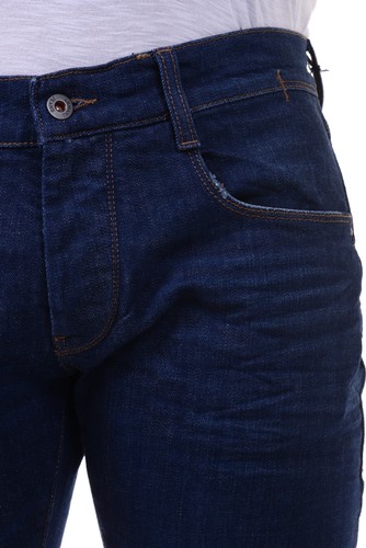 Jeans Armani Jeans AJ SLIM FIT Cotone Uomo Denim 6X6J356D02Z 1500 - Picture 10 of 11