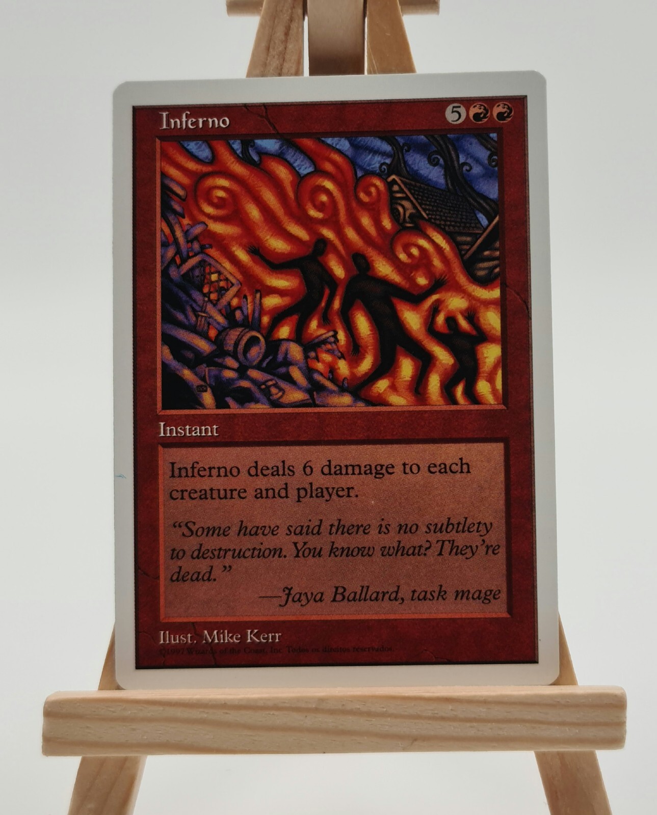 Inferno Fifth Edition (5ED) Magic Card English (Inferno)
