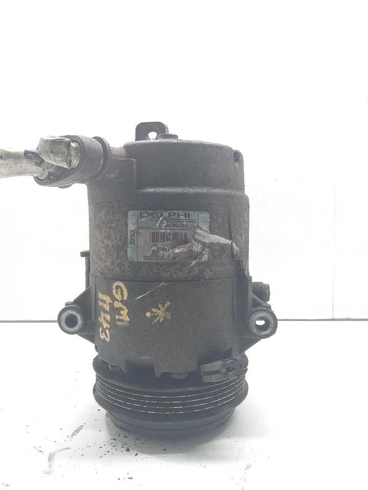 02-05 COMPRESOR DE AIRE ACONDICIONADO PONTIAC GRAND AM OEM, 682-00593 Foto 3 de 4