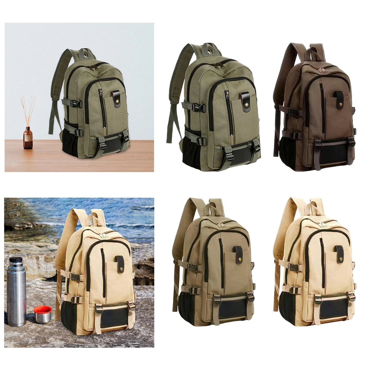 Multi clearance pouch backpack
