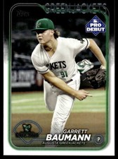 2024 Topps Pro Debut #PD-4 Garrett Baumann Augusta GreenJackets Baseball