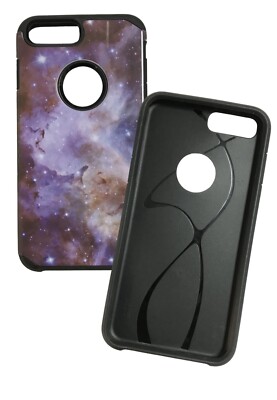 Stardust Design Dual Layer Shockproof Case For iPhone 7P/8P + Free Temper Glass