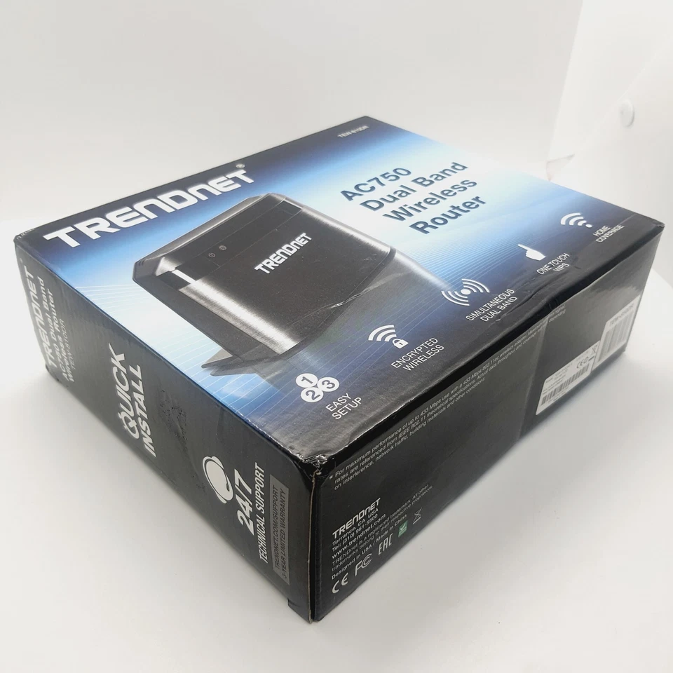 Trendnet TEW-810DR AC750 Dual Band Wireless Router Wi-Fi Wireless N & AC OpenBox - Image 4 of 4