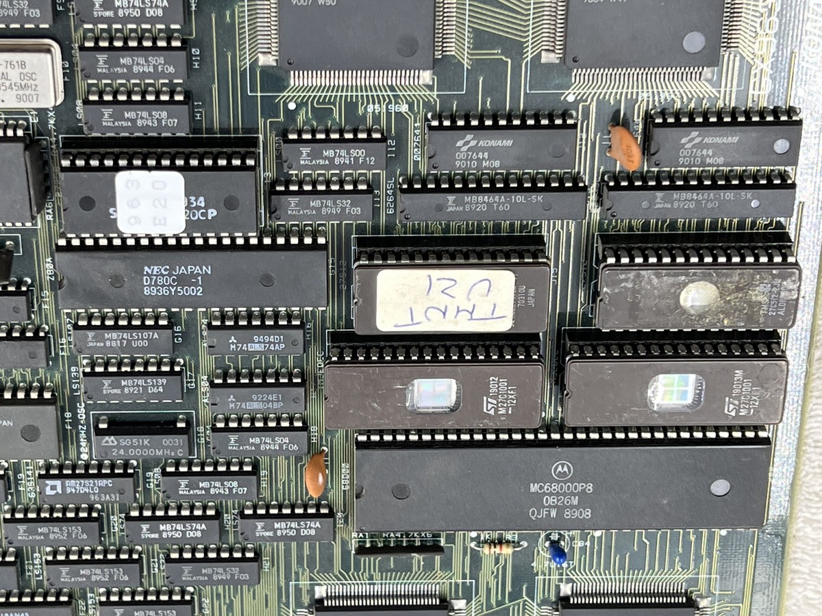 PCB Arcade Jamma Original Teenage Mutant Ninja Turtles - Konami - 2 Joueurs