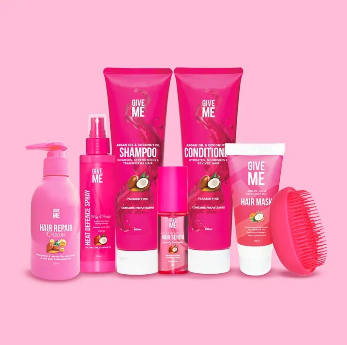 Give Me Cosmetics Full Hair Care Set Shampoo Conditioner Hair Mask eBay