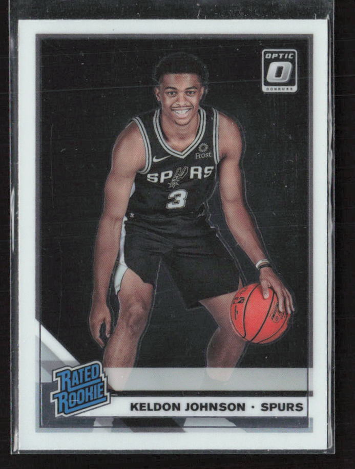 2019-20 Donruss Optic #186 Keldon Johnson San Antonio Spurs (S)