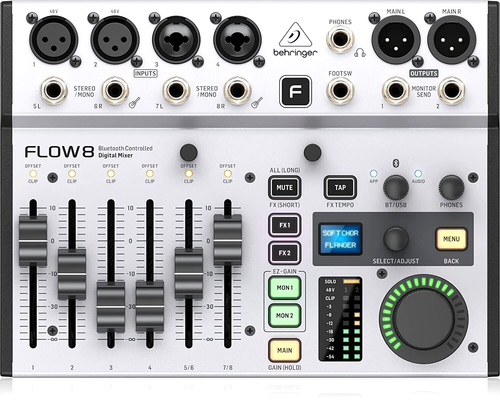 Mezclador digital Behringer FLOW 8 8 entradas con Bluetooth de JAPÓN - Imagen 5 de 7