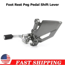 Foot Rest Peg Pedal Bracket Gear Shifter Lever For Kawasaki NINJA 250R 300 250