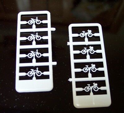 N scale Bicycles UNFINISHED 2 styles men's and women's *NEAT detail item n gauge