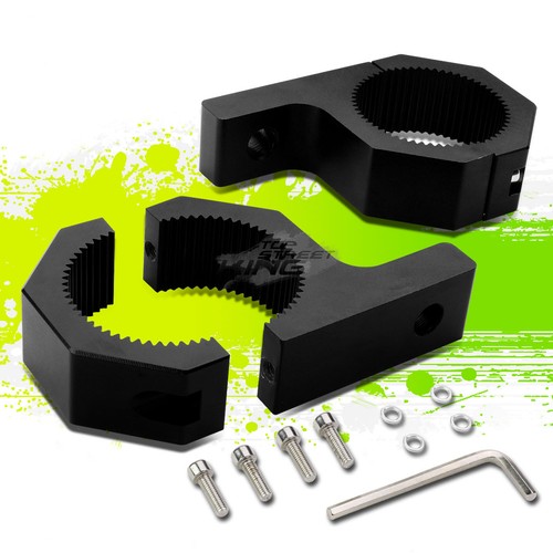 2"OD Over Round Bull Bars BoltOn Anodized Aluminum Brackets