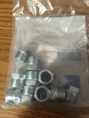 (10) 1/2" Inverted Flare Steel Tube Nut - Picture 2 of 2