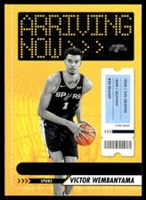 2023-24 Hoops Arriving Now Basketball Victor Wembanyama San Antonio Spurs #26