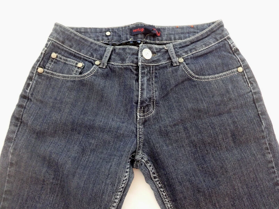 Vertigo 女式深色水洗牛仔裤,尺寸 2/26,真的很好! — 第 3/4 张图片