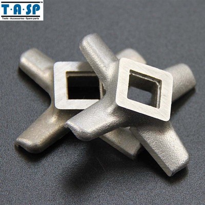 Ricambi Tritacarne Kw658522 2 Pezzi Lama Tritacarne #8 In Acciaio - Foto 8