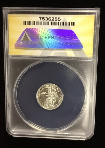 1941 10c ANACS AU 58 FSB MERCURY DIME *Full Split Bands* - Picture 2 of 4