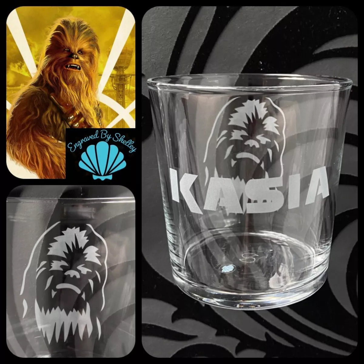 Star Wars Whiskey Tumbler Darth Vader FREE Name Engraving! Personalised  Gift!