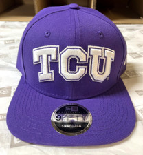 TCU Horned Frogs NCAA NE "Original Fit"  Snapback Hat~ Purple