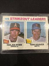 1977 Topps - League Leaders #6 Nolan Ryan, Tom Seaver