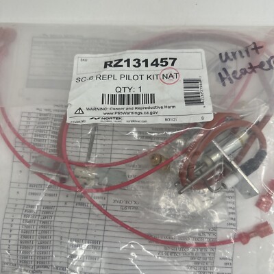 REZNOR 131457 131457 SC-6 REPL PILOT KIT NAT SC-6 REPL PILOT KIT NAT