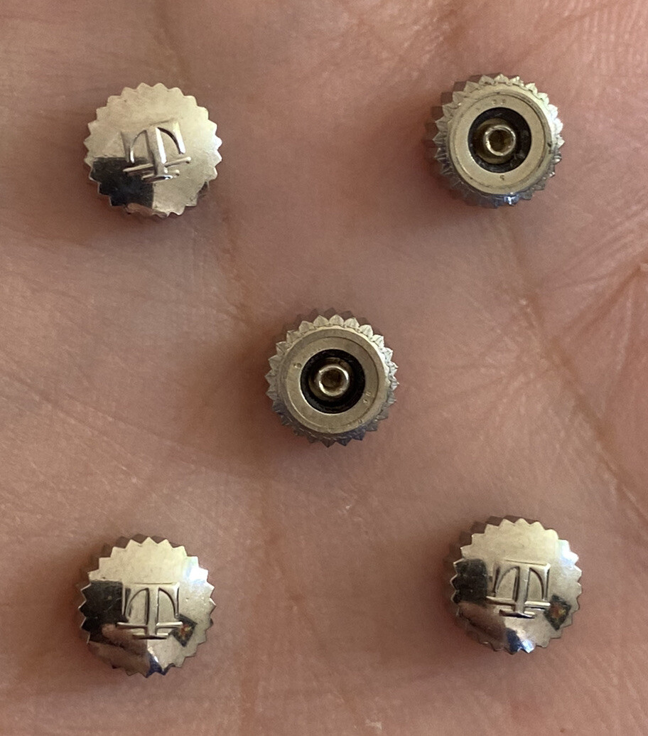 Couronne De Remontoir Tissot Vintage NOS, Acier, 5,6 Mm De Diamètre, Neuve