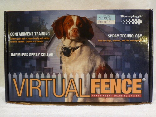 Dog Collar Virtual Fence Training Obedience Containment System Multivet Spray - Picture 1 of 11