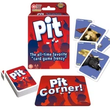 Pit Card Game Trading Trade Market Game Ages 8 & Up New Sealed by Winning Moves