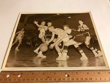 Vtg Boyden Salisbury High School NC Boys Basketball team Game Court Gym Photo