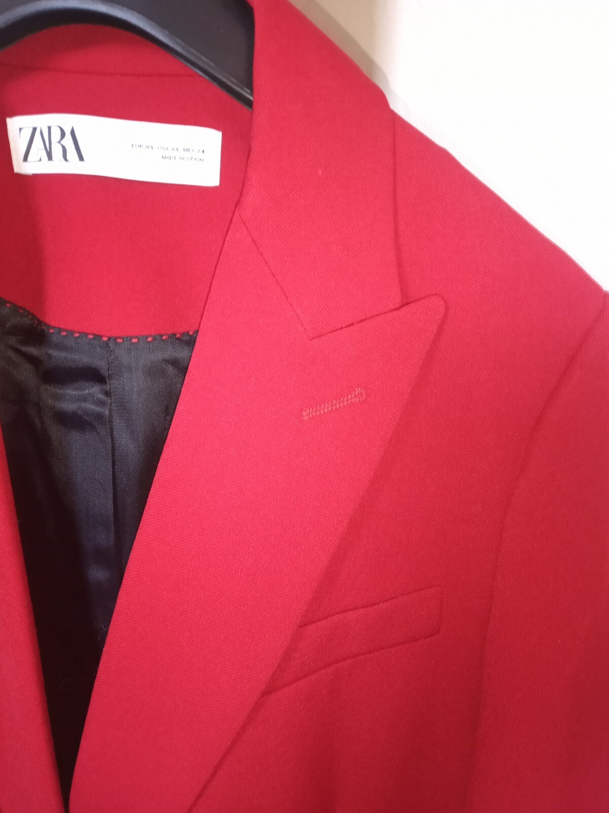 Zara blazer size xs extra-small rrp £99.99 sold out image 2