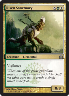 Risen Sanctuary - Foil NM, English MTG Return to Ravnica