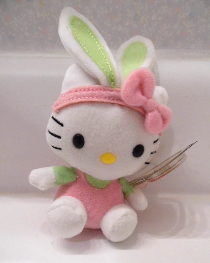 JUEGO DE 6 GORROS TY BASKET incluyendo 3 HELLO KITTY - con etiquetas y protectores de etiquetas Foto 3 de 4