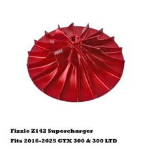 Fizzle Z142 Supercharger Impeller Wheel 24+ PSI for SeaDoo GTX 300 2016-2025