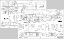 Top Flite P-51D Mustang Gold Edition 60 size plan set