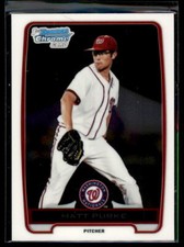 2012 Bowman Chrome Prospects Matt Purke #BCP80 Washington Nationals